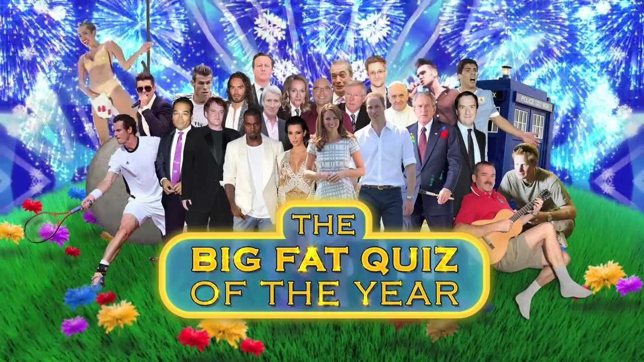 The Big Fat Quiz of the Year