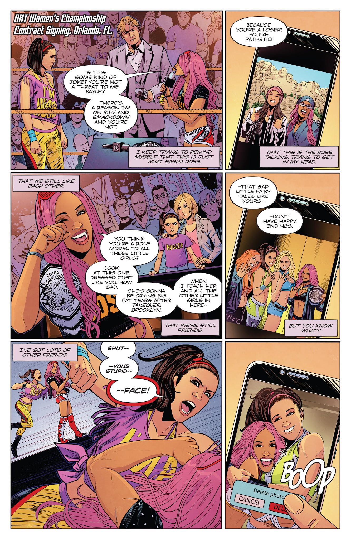 Read online WWE comic -  Issue #15 - 15