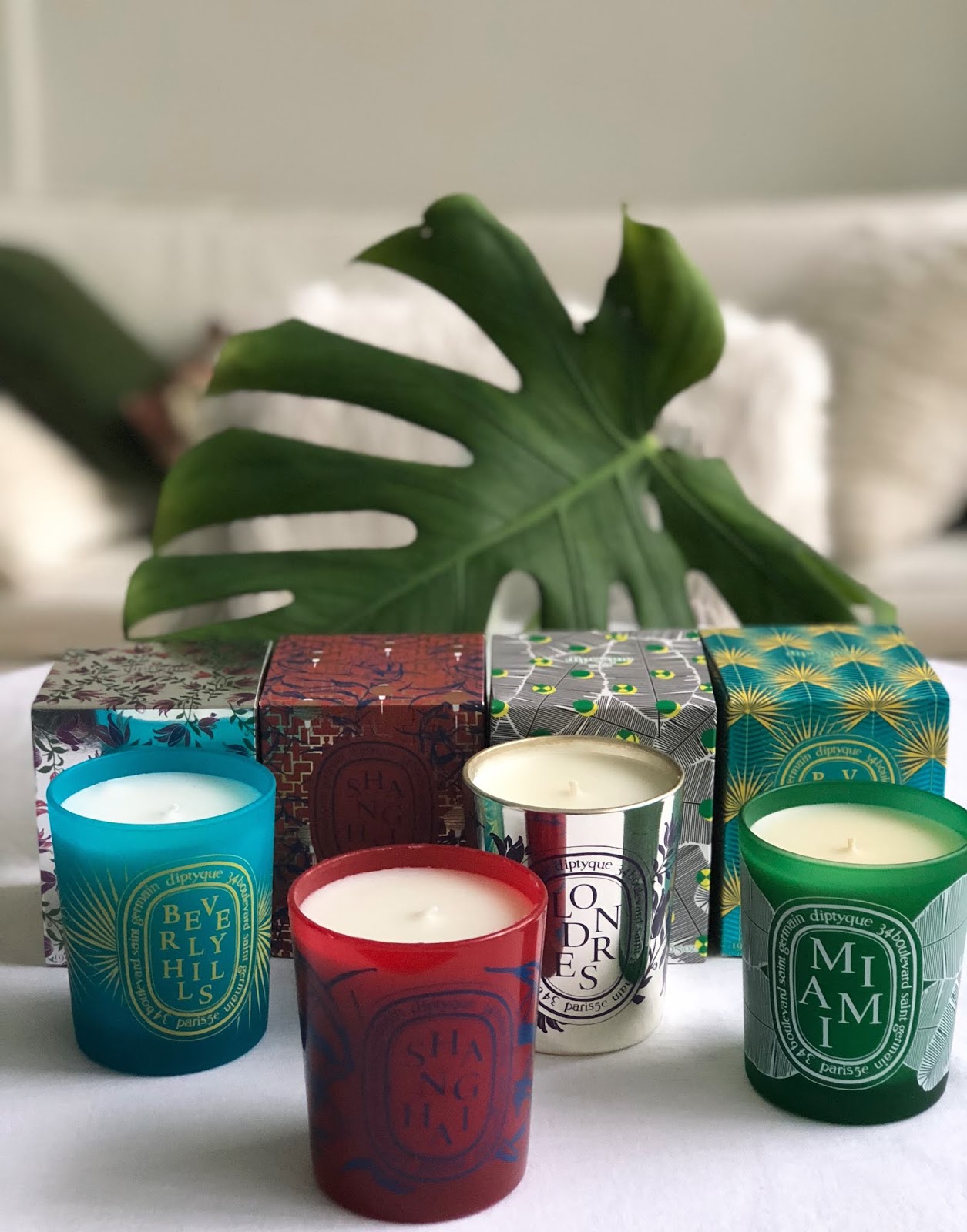 Diptyque City Exclusive Candles of the comely