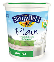 Container of Plain yogurt