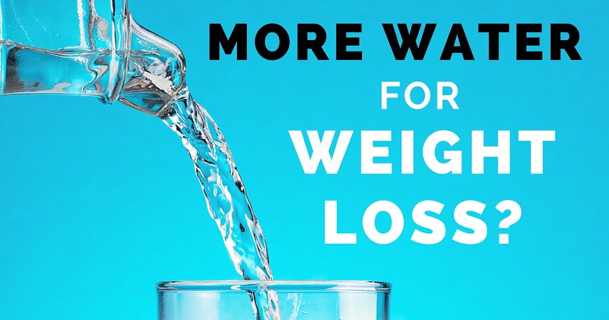 Here's How To Drink Water To Lose Weight