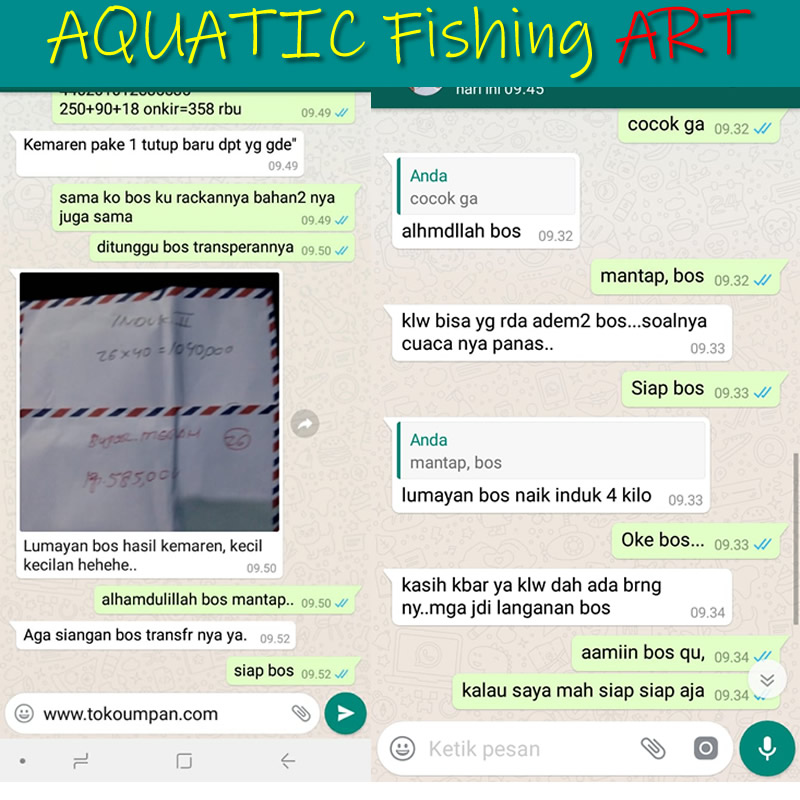 Testimoni Essen Barracuda Ikan Bawal, Lele, Mas dan Ikan Nilem Testimoni Essen Barracuda Ikan Bawal, Lele, Mas dan Ikan Nilem
