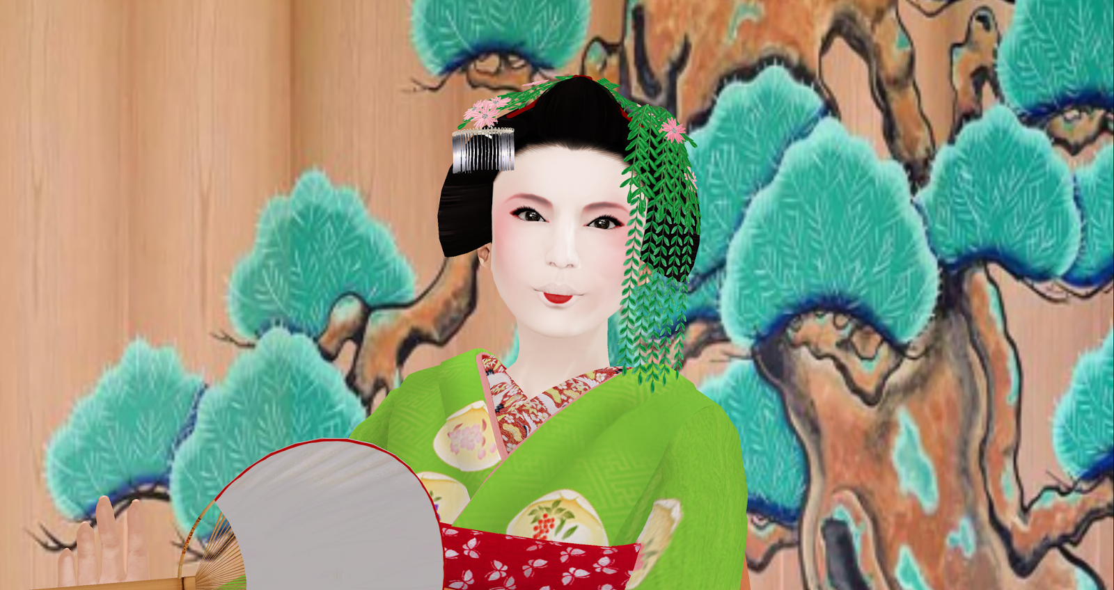 Hanafusa Okiya Second Life: Museum Event in Kyoto Kagai