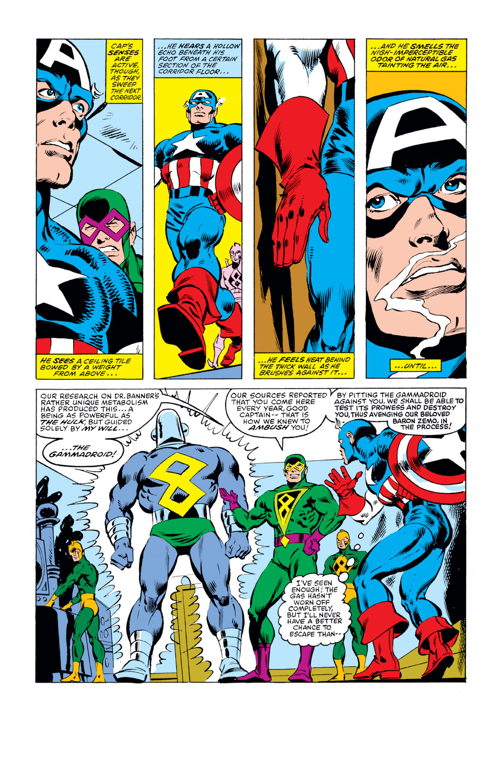 Read online Captain America (1968) comic -  Issue #257 - 7