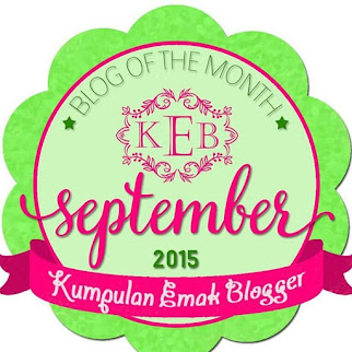 Award from Kumpulan Emak Blogger