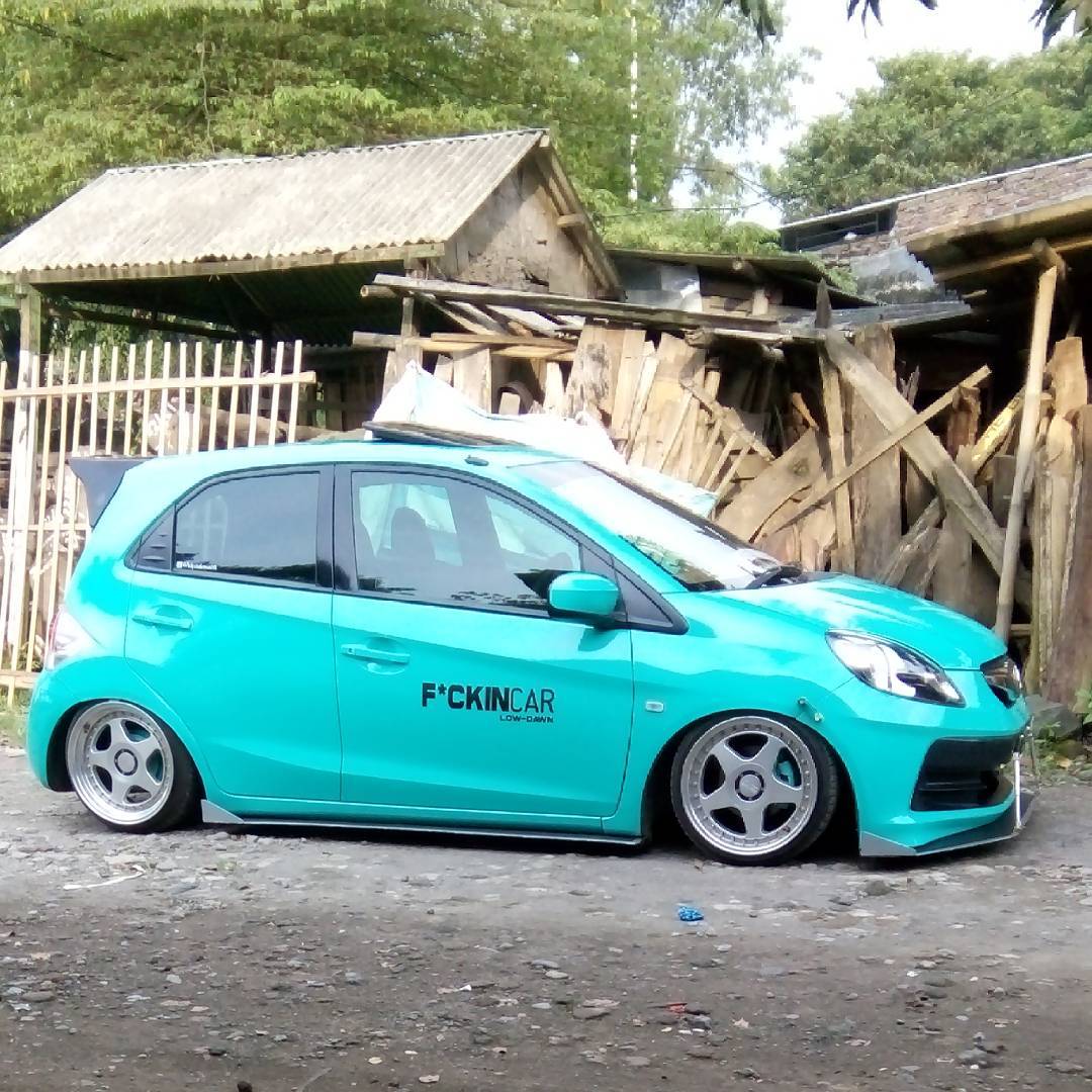 Modifikasi Brio Hijau Tosca Super Ceper Owner Pujaipong022 All Modify