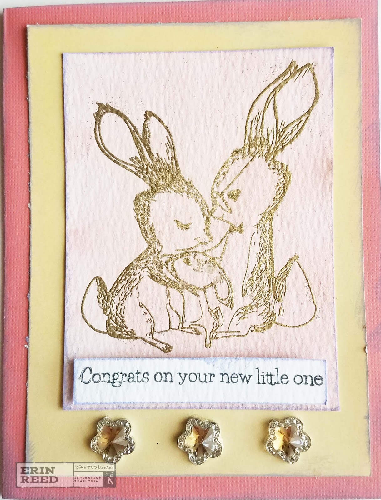 Erin Reed Makes: Baby Bunny Card