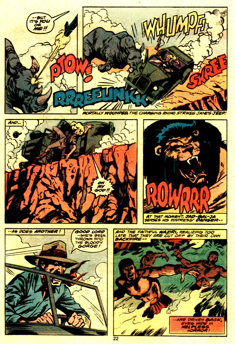 Read online Tarzan (1977) comic -  Issue #24 - 14