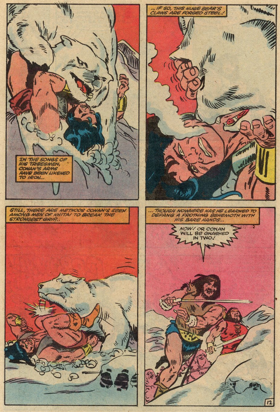 Read online Conan the Barbarian (1970) comic -  Issue #145 - 13