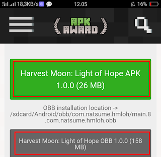 Cara Download Harvest Moon Light of Hope 4