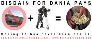 make $5 for filming your dania hate!