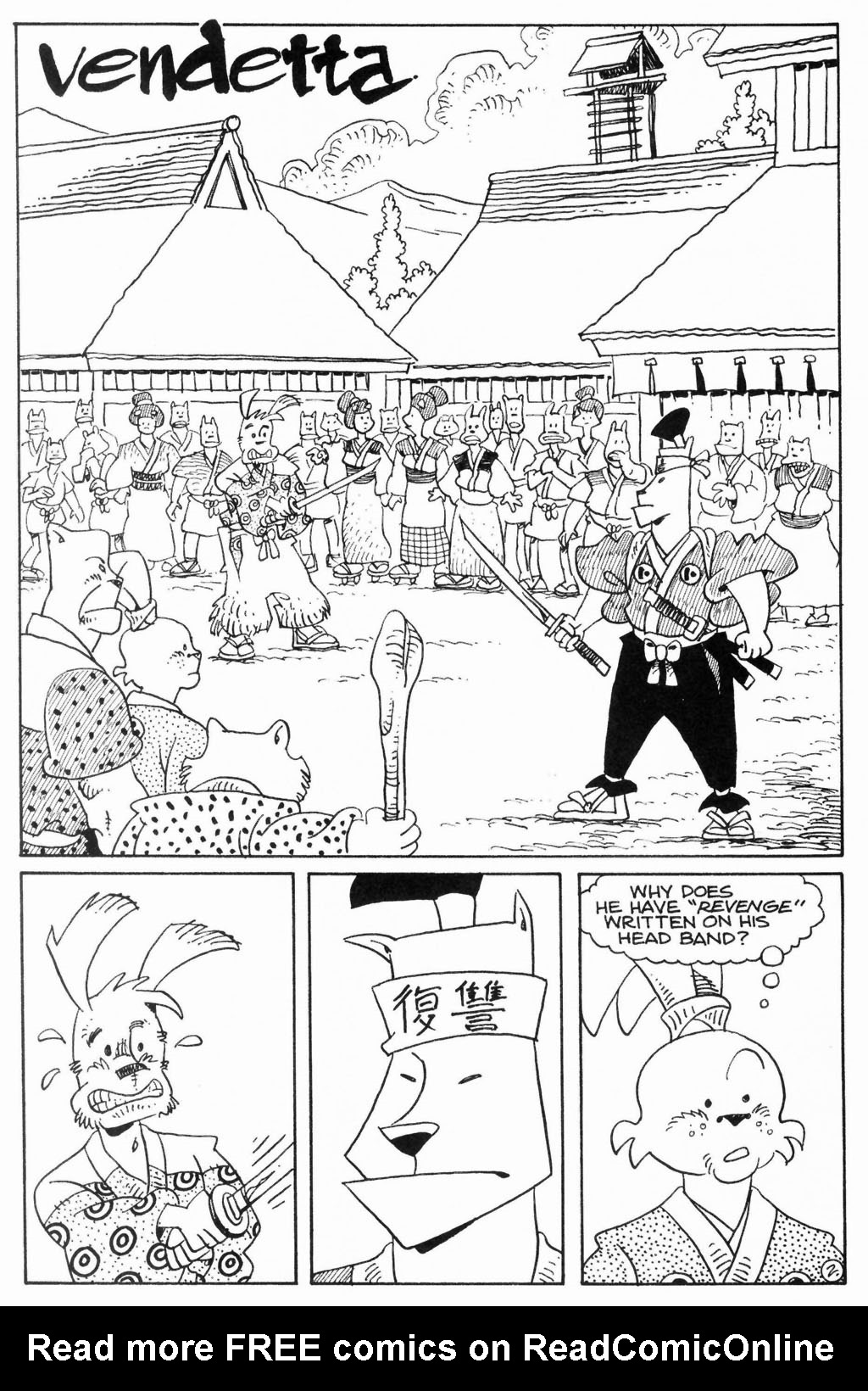 Usagi Yojimbo (1996) Issue #53 #53 - English 4