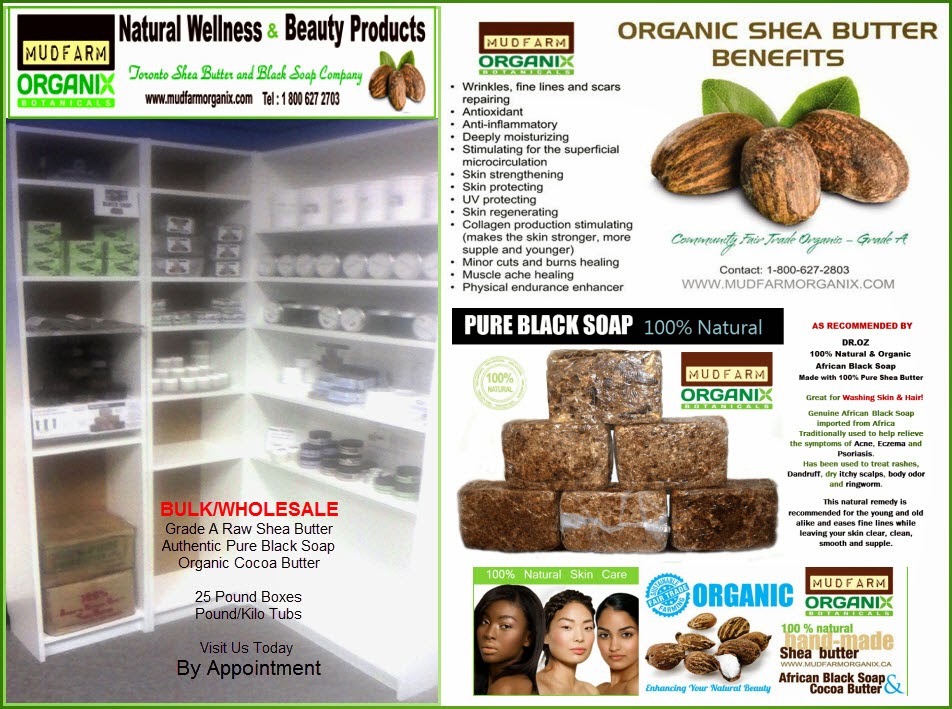 Toronto Natural Shea Butter Shea Butter and Black Soap For Sale Bulk