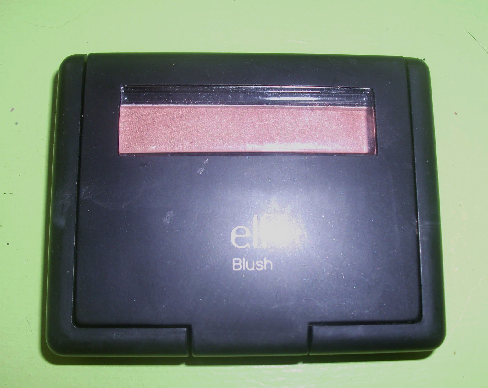 Lipgloss and Glamour Review ELF Studio Blush In Candid Coral