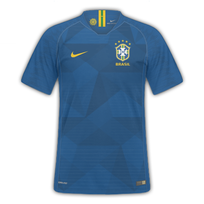 GT Camisas: Camisas Brasil 2018 / 2019 - Home e Away
