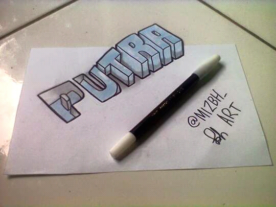Tutorial Menggambar Huruf 3d | serba ada cara tutorial lengkap membuat grafitty huruf 3d Tutorial Menggambar Huruf 3d | serba ada cara tutorial lengkap membuat grafitty huruf 3d