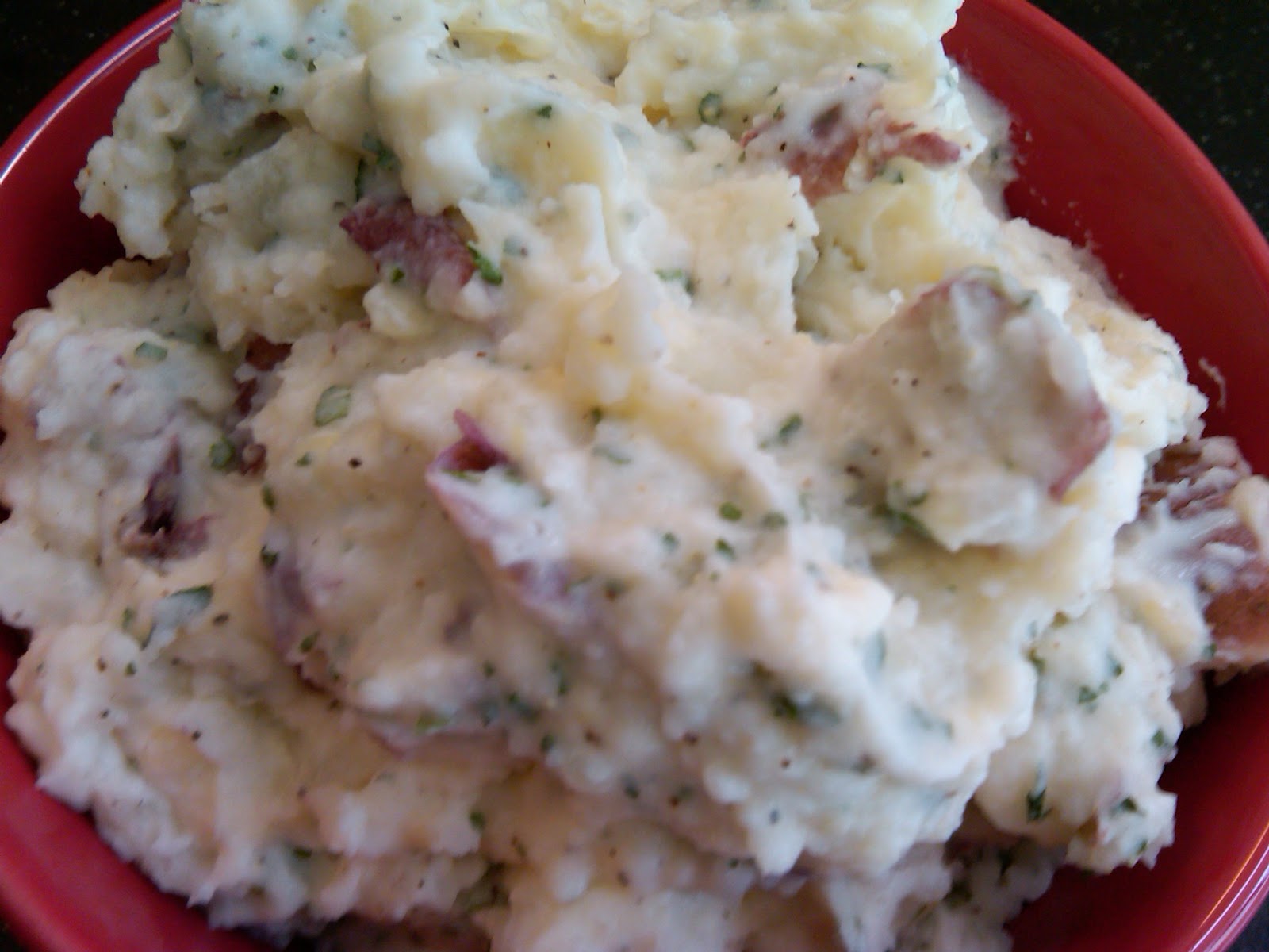 Michele's Woman Cave: Sour Cream Mashed Potatoes