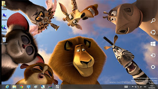 Movie Madagascar 3 Theme For Windows 8 