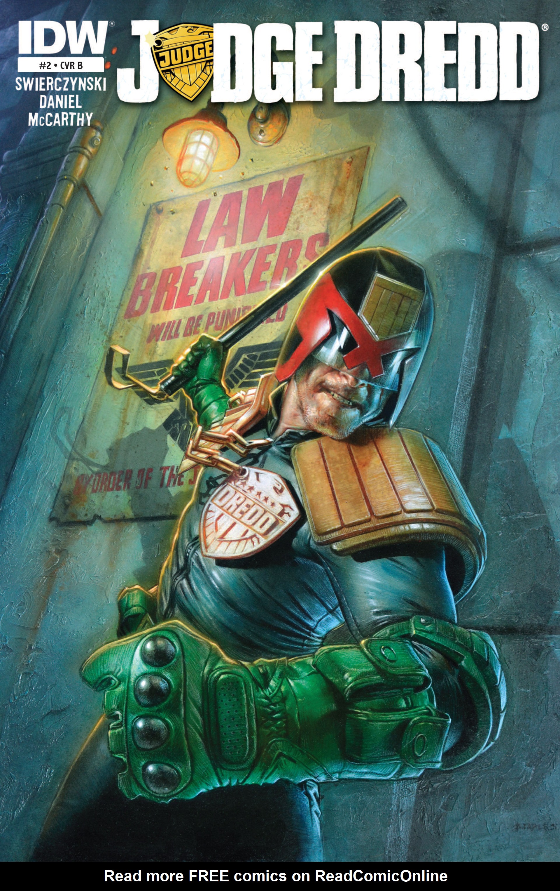 Read online Judge Dredd (2012) comic -  Issue #2 - 2