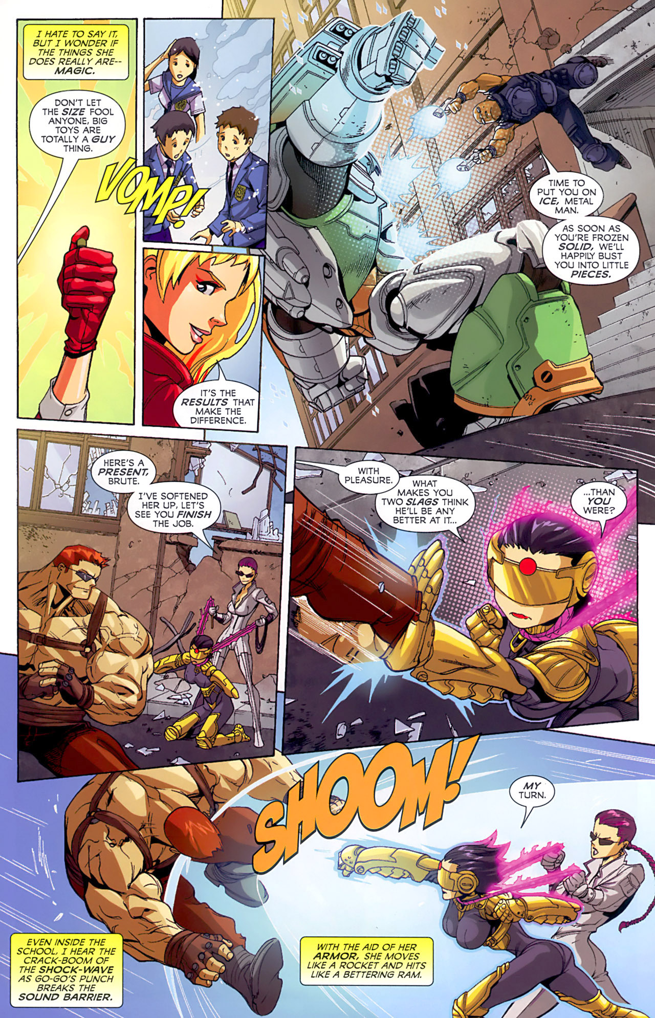 Read online Big Hero 6 (2008) comic -  Issue #1 - 16