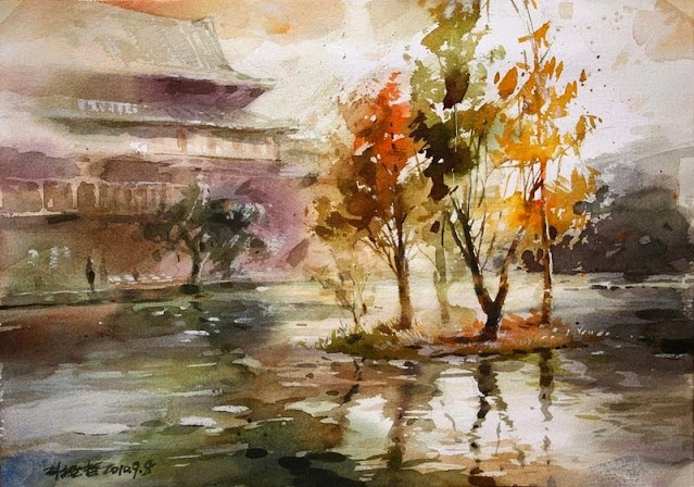Lin Ching | Taiwan Painter | 1987