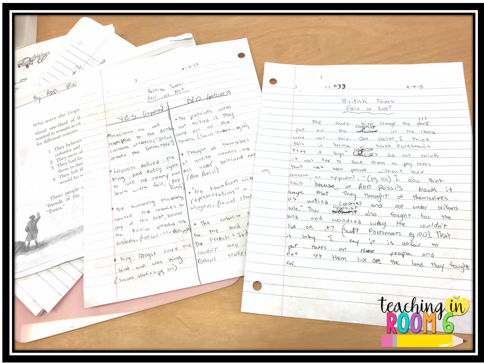 What did the stamp act tax picture