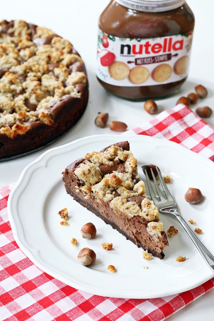 Happy Fathers Day &amp; Nutella-Schoko-Käsekuchen mit Haselnuss-Streuseln ...