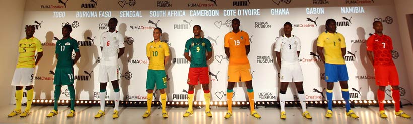 camisetas futbol selecciones africanas