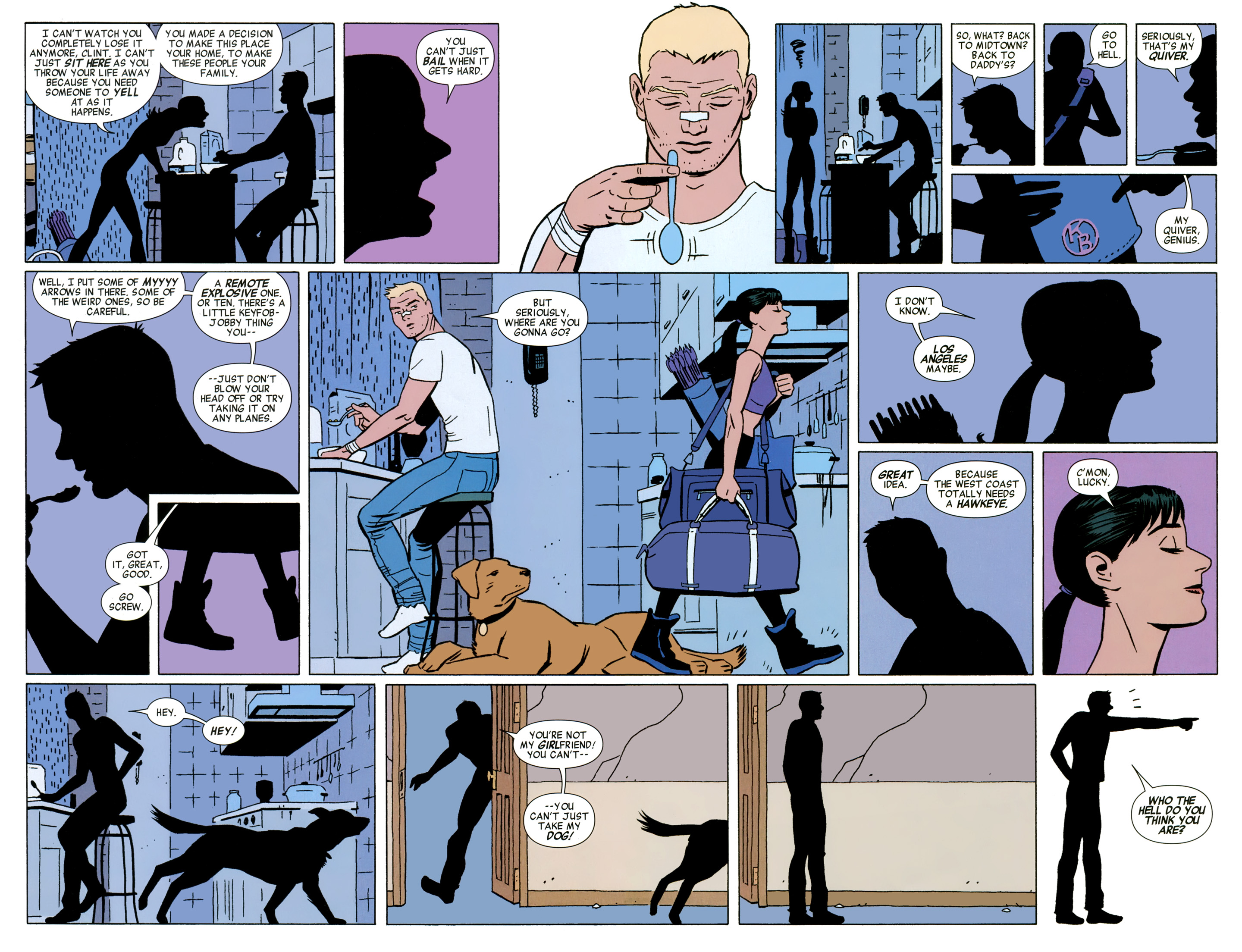 Read online Hawkeye (2012) comic -  Issue # Annual 1 - 3