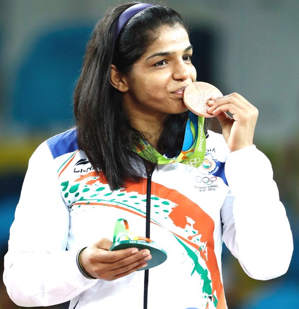 Sakshi Malik First Olympic Medal Winner Indian Female Wrestler Indian Sports Women Indian