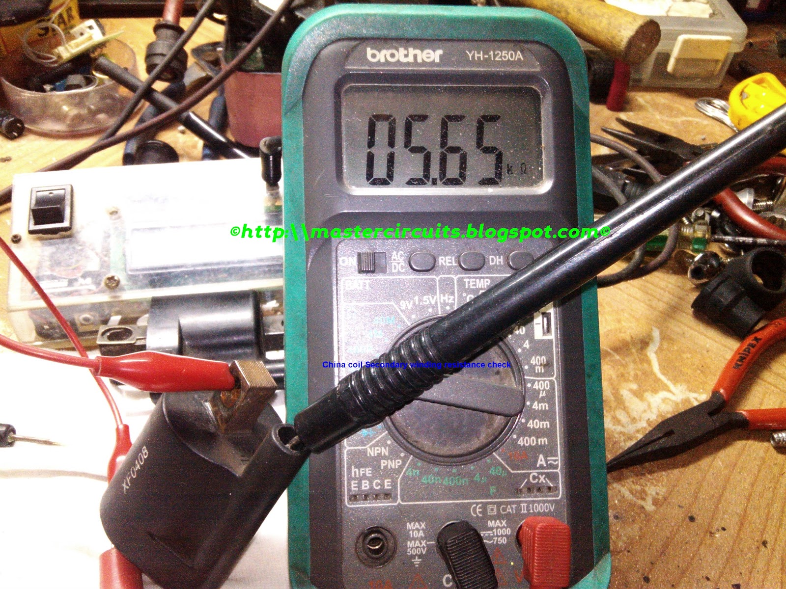 Testing Motorcycle CDI Ignition Coil Techy at day, Blogger at noon