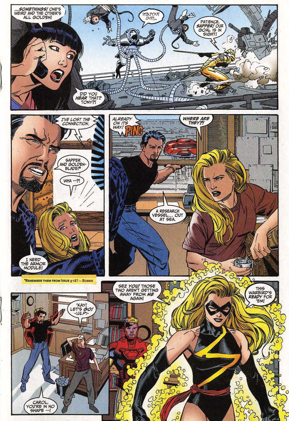 Read online Iron Man (1998) comic -  Issue #23 - 19
