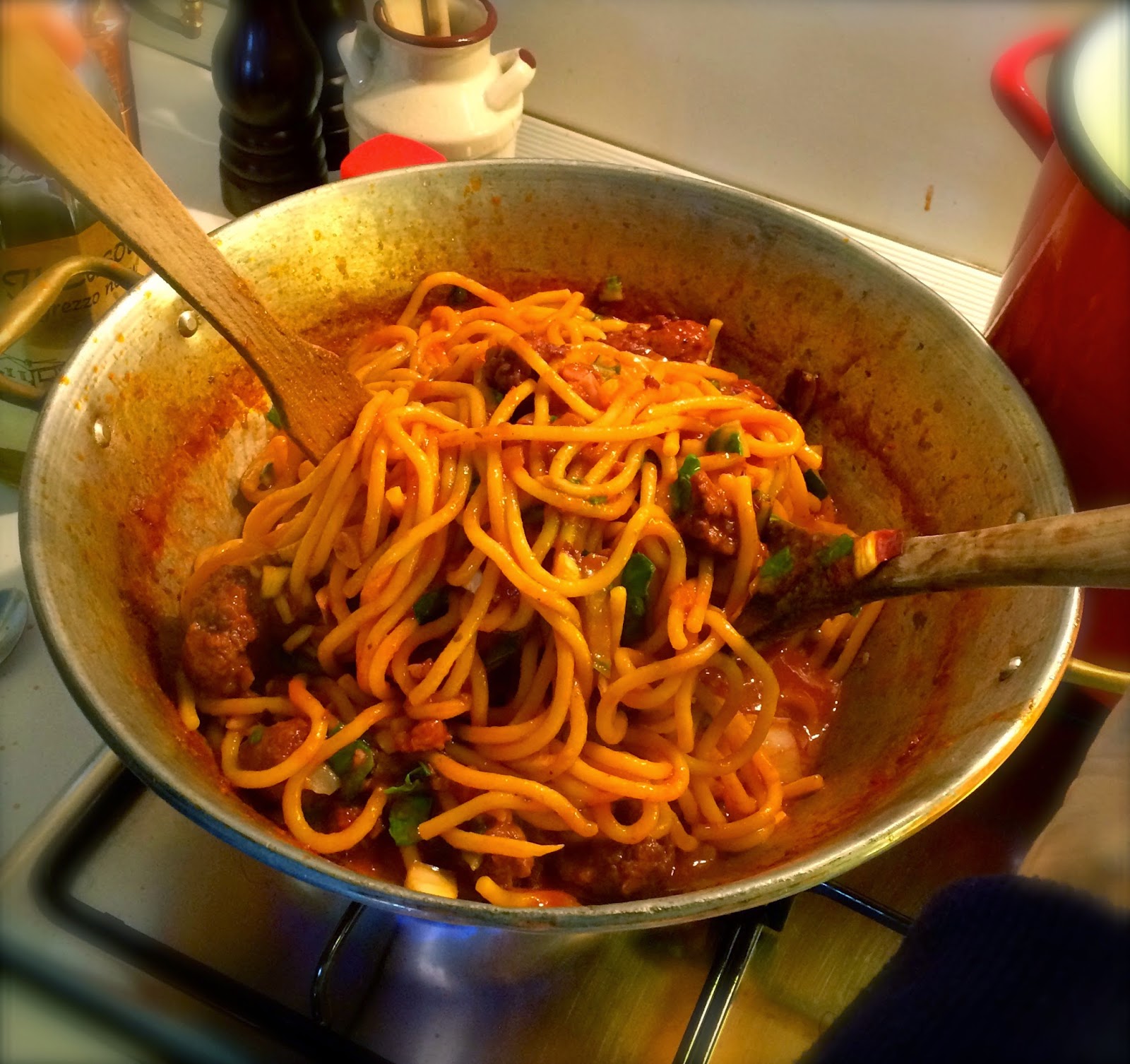 Bigoli alla Montanara Cooking with Lucas