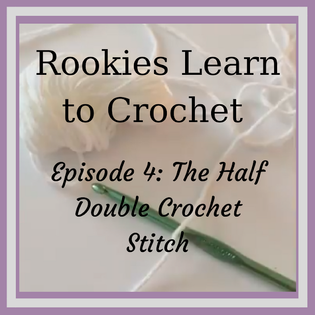 Rookies Learn Series – The Half Double Crochet (Lesson 4) - www.craftaboo.com
