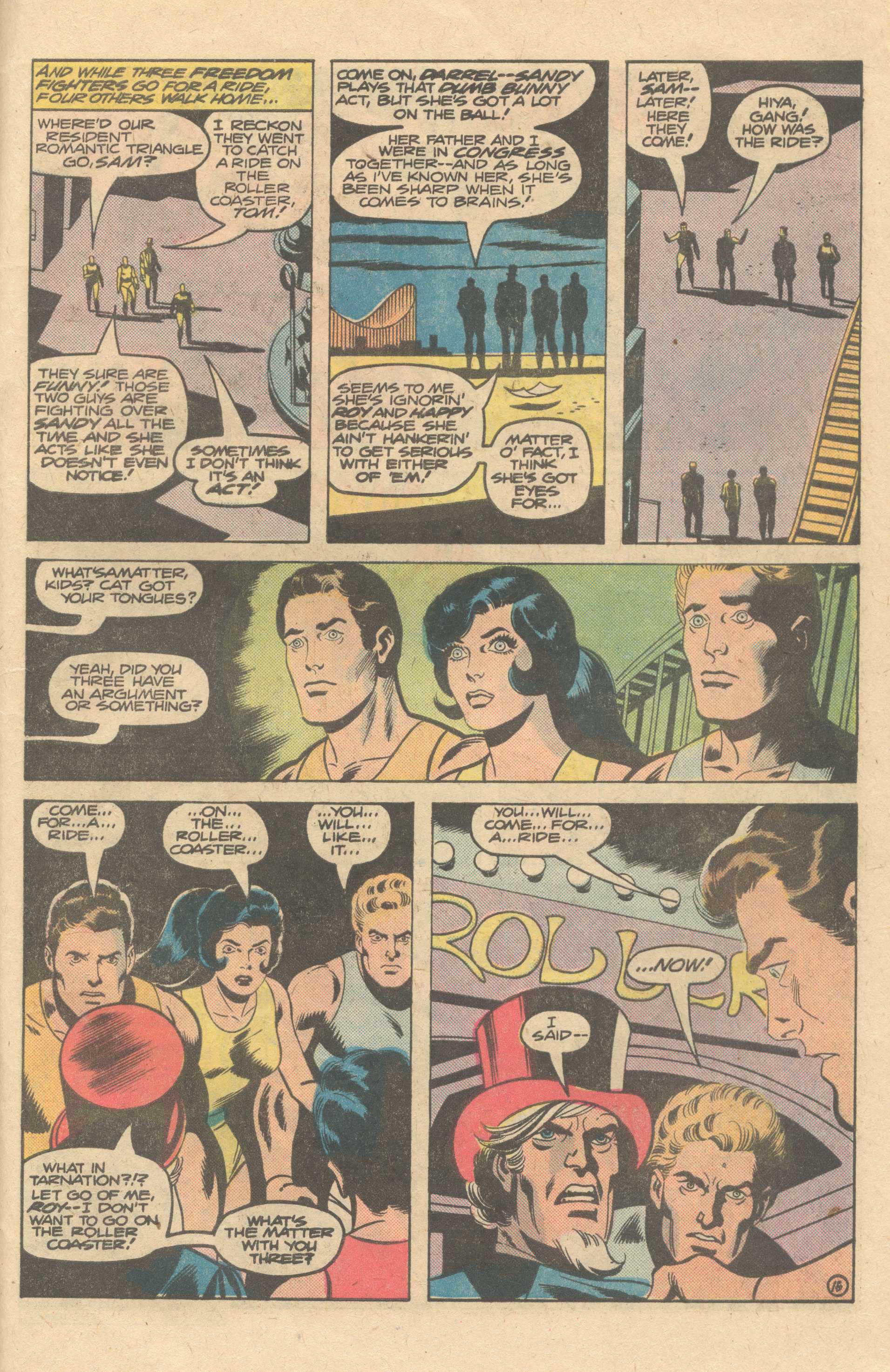 Read online Freedom Fighters (1976) comic -  Issue #14 - 27