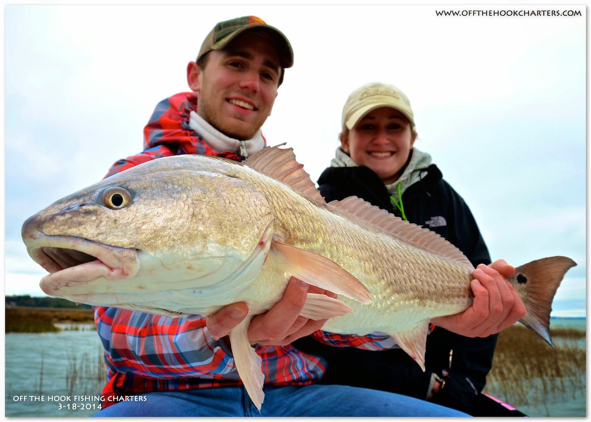 Hilton Head Fishing with Off The Hook Fishing Charters March 2014