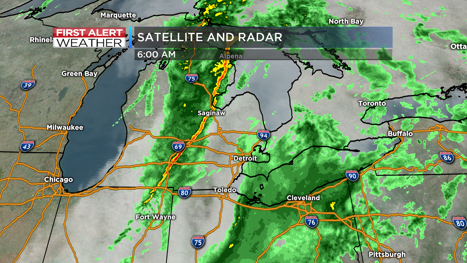 First Alert Weather High Winds In Michigan