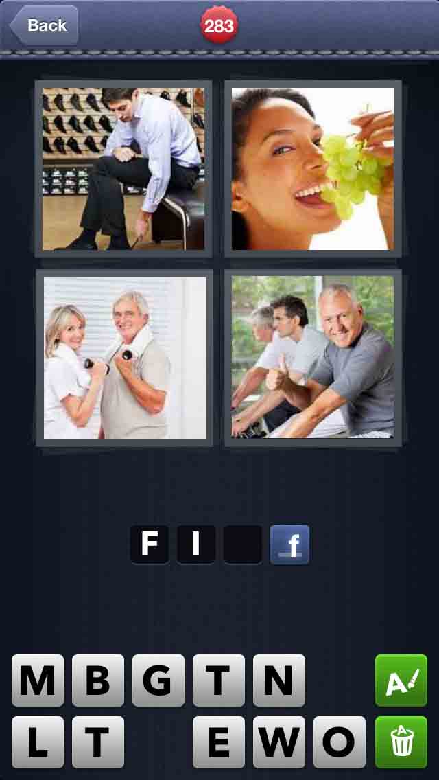 Answer To 4 Pics 1 Word ANSWER TO 4 PICS 1 WORD LEVEL 283 3 WORDS