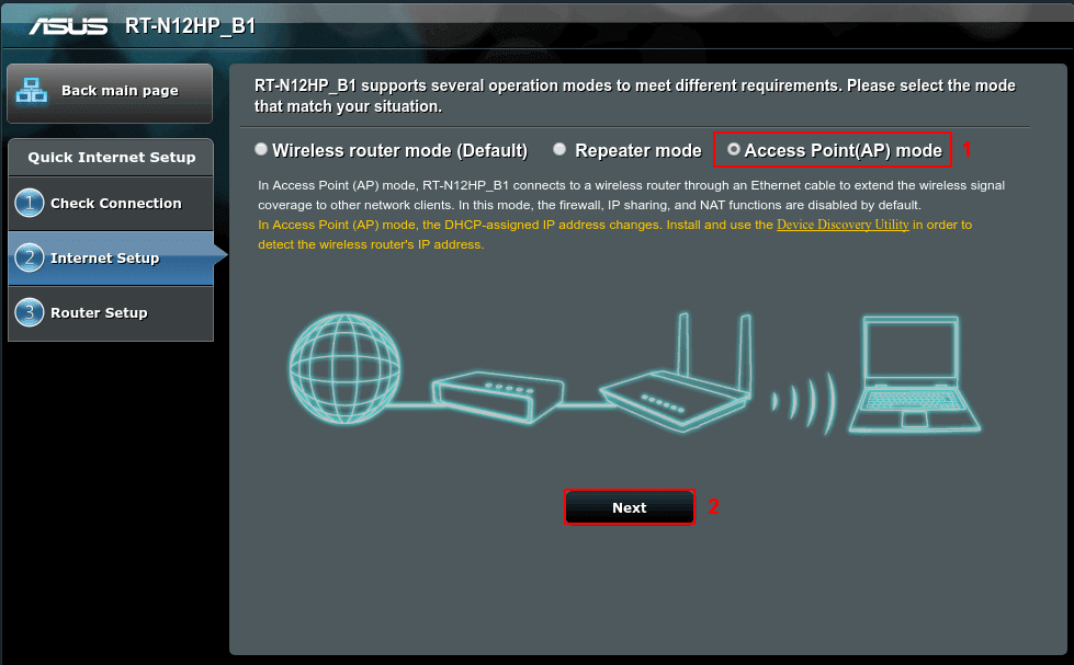 Tutorial Cara Setting Router ASUS RTN12HP_B1 Sebagai Access Point