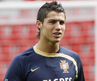 Sports Celebrities: Cristiano Ronaldo Stylish Hair Styles