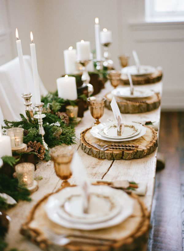 tablescape christmas . decoración de mesa homepersonalshopper