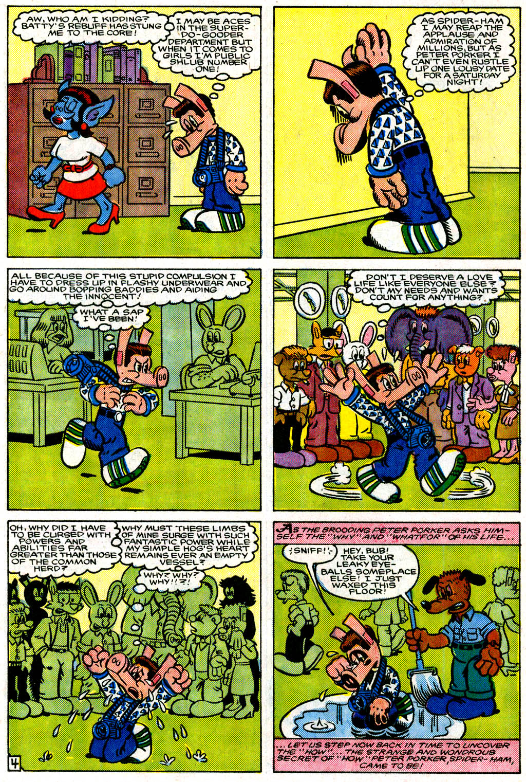 Read online Peter Porker, The Spectacular Spider-Ham comic -  Issue #15 - 5