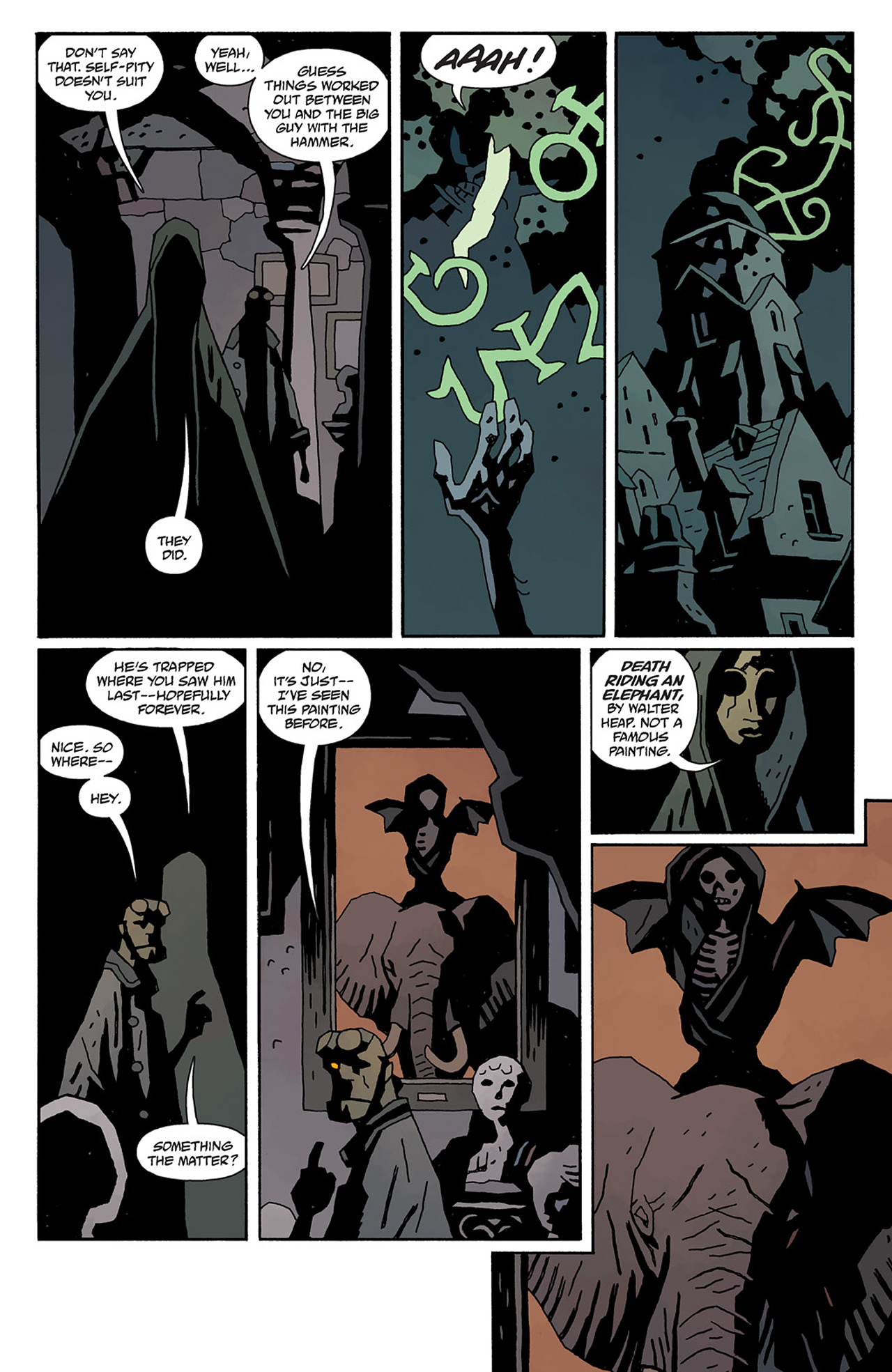 Read online Hellboy In Hell comic -  Issue #4 - 6