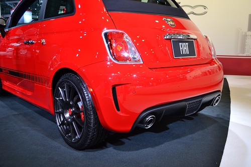 Fiat 500 Abarth Cabrio Park Sensors