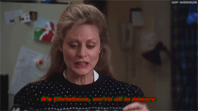 gif result for best funny christmas gif vacation movie wife misery smoking