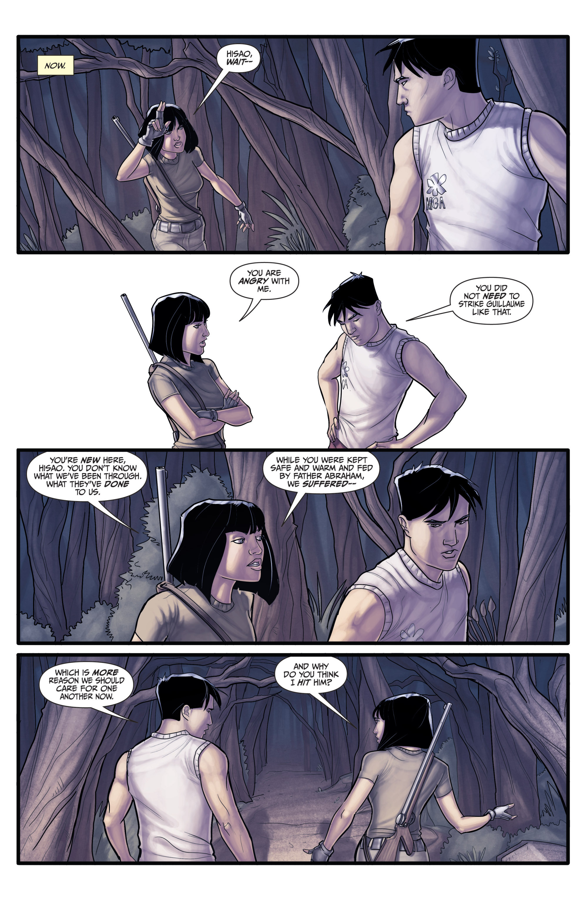 Read online Morning Glories comic -  Issue #21 - 31