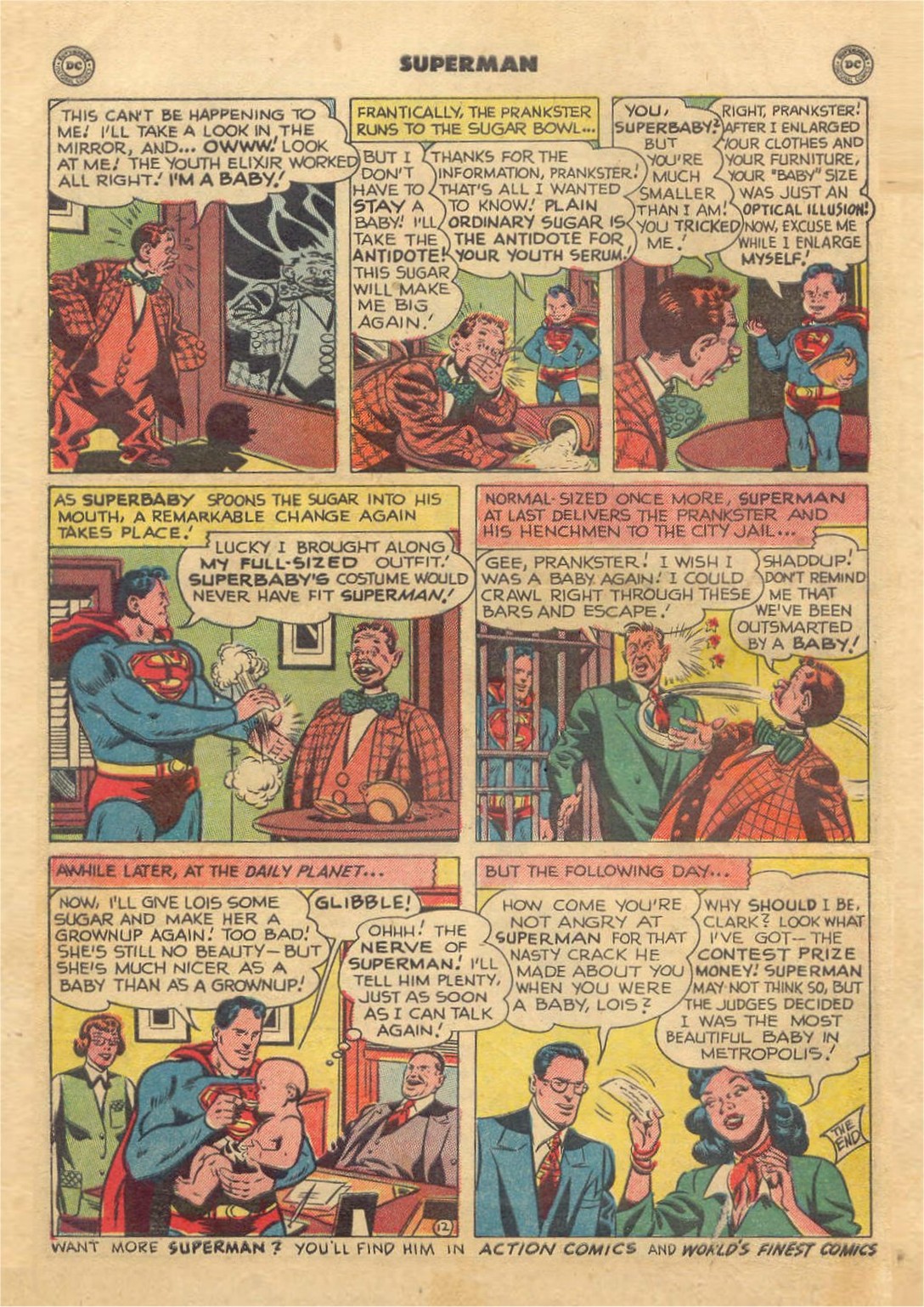 Read online Superman (1939) comic -  Issue #66 - 14