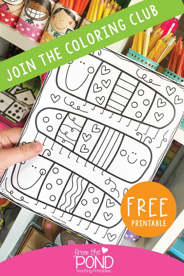 Free Coloring Pages | From the Pond