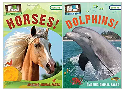 Inspired by Savannah: Discover Amazing Animal Facts About Horses and  Dolphins When You Pick Up the Two New Animal Planet Chapter Books Today!  (Review)