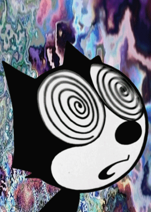 AKI GIFS Felix the Cat animated gifs (Gato Felix)